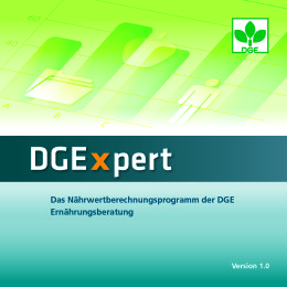 Nährwertberechnung leicht gemacht – DGE veröffentlicht neues Programm DGExpert