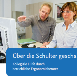 Bildschirmarbeit: Broschüre zu betrieblichen Ergonomieberatern