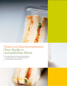 Stress und Zwischenmahlzeiten: Eine Studie in europäischen Büros