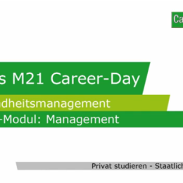 2. Career Day Gesundheitsmanagement am Campus M21 in München