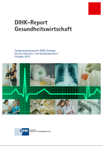 DIHK-Report: Gesundheitswirtschaft mit viel Schwung