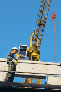 Weniger Arbeitsunfälle am Bau