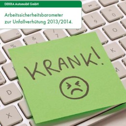Cover DEKRA Arbeitsicherheitsbarometer 2013/14