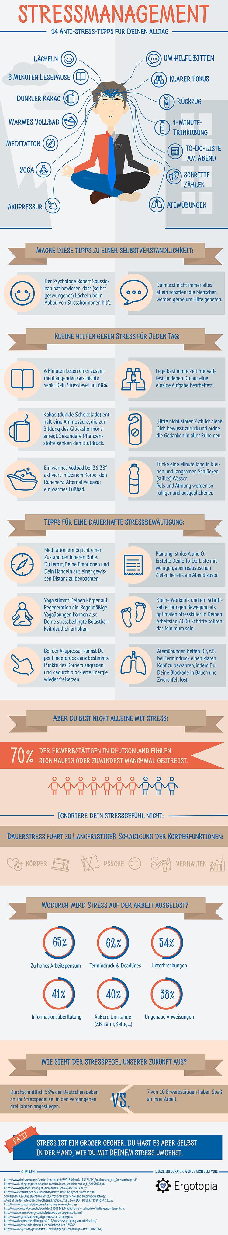 Anti-Stress-Tipps und Tricks